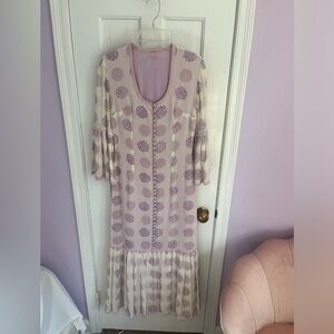 Vintage 60s polka-dot dress